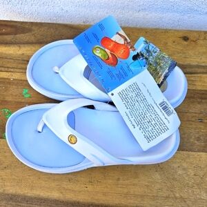 Hawaiian Jellys Ultra Comfort Kea Haú Unisex  Sandals Men's Size 8